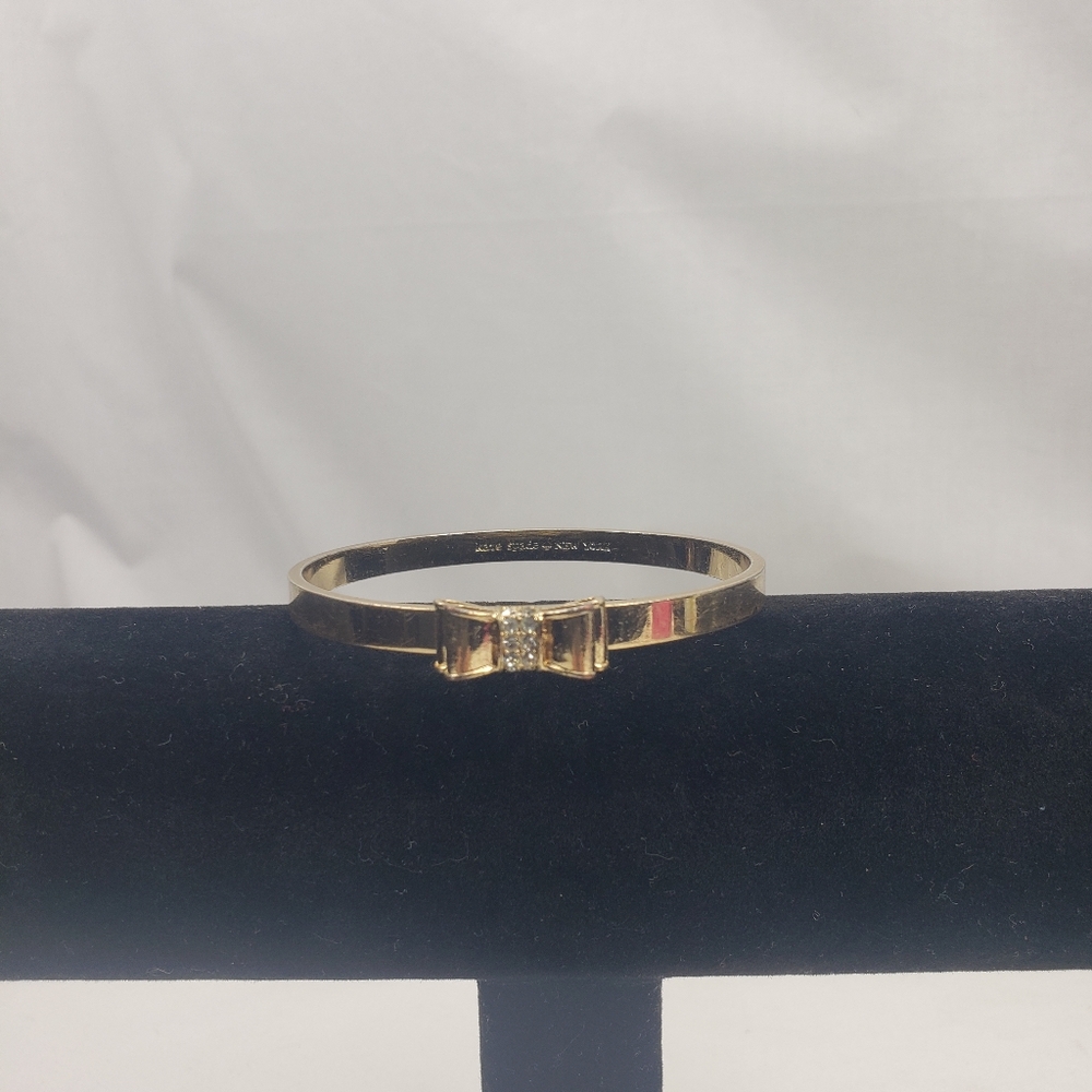 Kate Spade Double Bow Crystal Rhinestones Bracelet